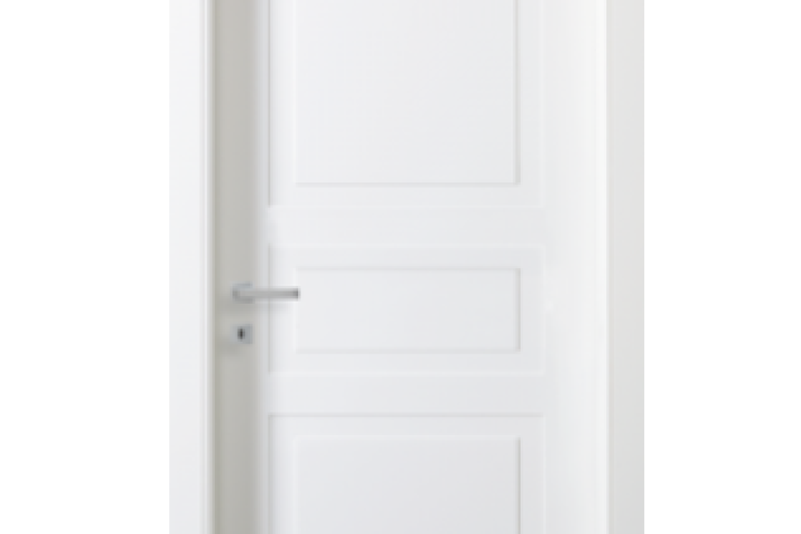 PORTALACASA TRENDY BIANCO LACCATO ( BATTENTE REVERSIBILE ) - 800x2100 h + TELAIO da 105 a 125 mm