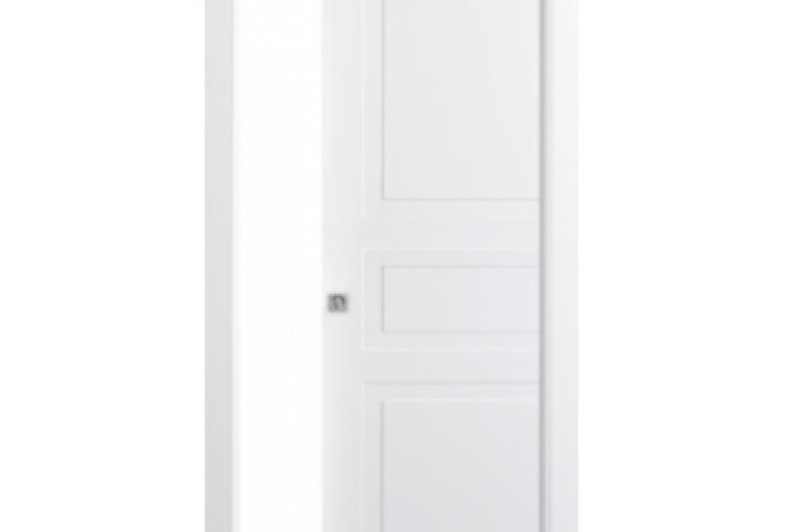 PORTALACASA TRENDY BIANCO LACCATO ( SCORREVOLE A SCOMPARSA ) - 800x2100 h + TELAIO da 105 a 125 mm