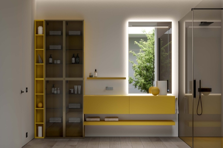 IDEA-DOGMA-KIT-07-MOBILE-DA-BAGNO-(LACCATO-GIALLO-BIKINI-OPACO)