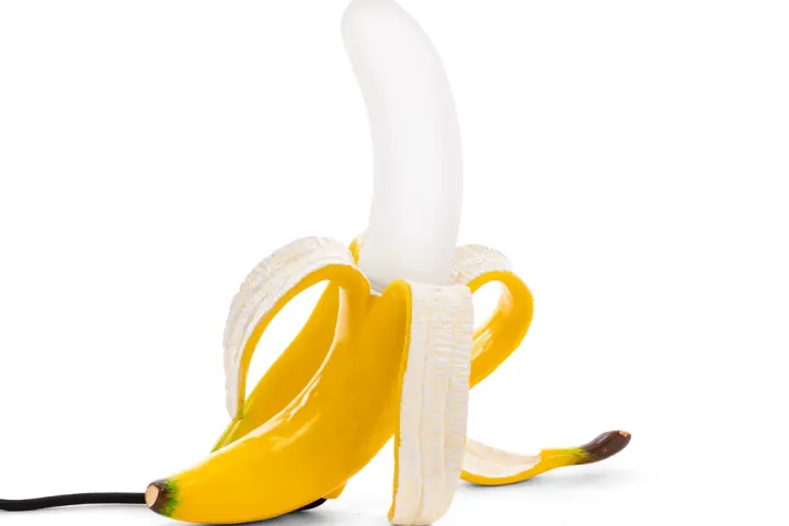 SELETTI BANANA LAMP YELLOW LOUIE