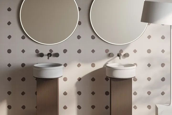 THE.ARTCERAM MONO MOBILE QUADRO H 72 / SATINATO