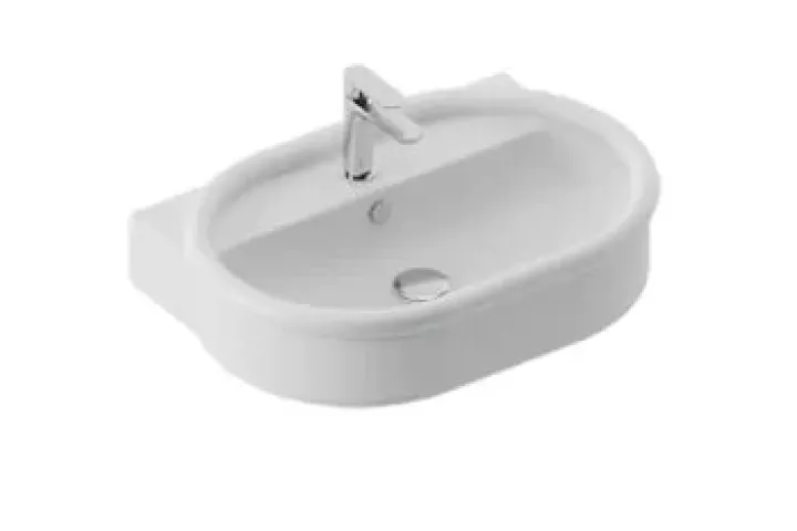 THE.ARTCERAM BRERA LAVABO SOSPESO 65X46 / SENZA DECORO