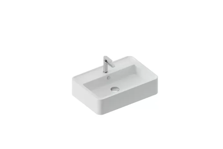 THE.ARTCERAM RODOLFO LAVABO 65X45 SOSPESO/APPOGGIO / SANIGLAZE