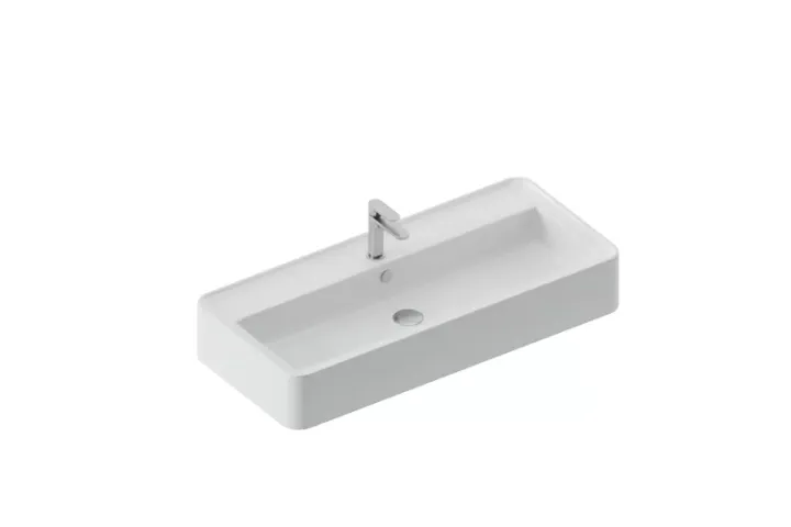 THE.ARTCERAM RODOLFO LAVABO 100 SOSPESO/APPOGGIO / SANIGLAZE