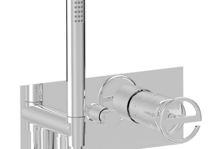 ELECTA Parti esterne Mix incasso c/dev e doccetta